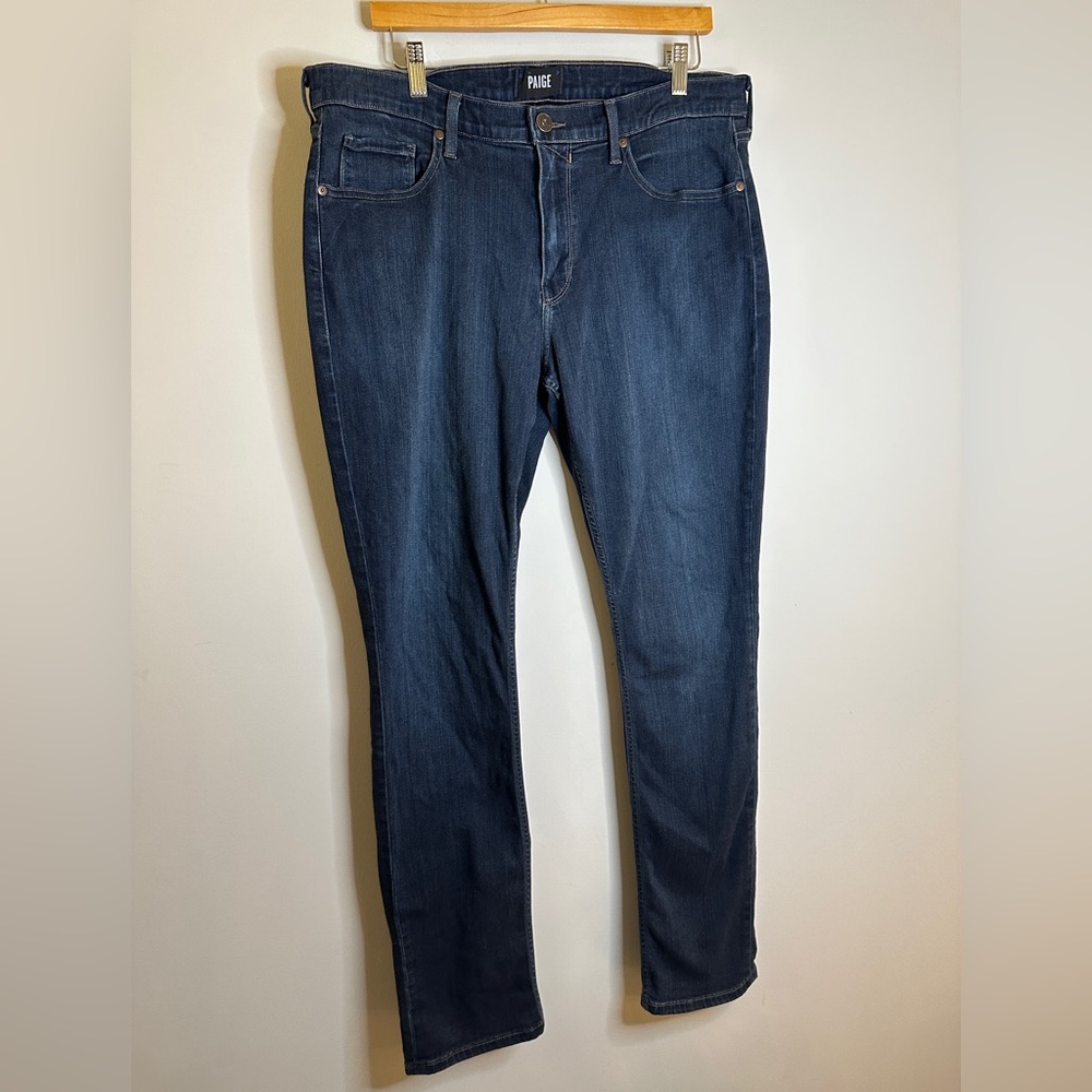 Paige by Anthropologie Denim Jeans Federal size 36 Dark Wash